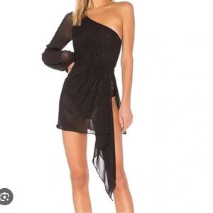H:ours Lilouh sparkly mini dress